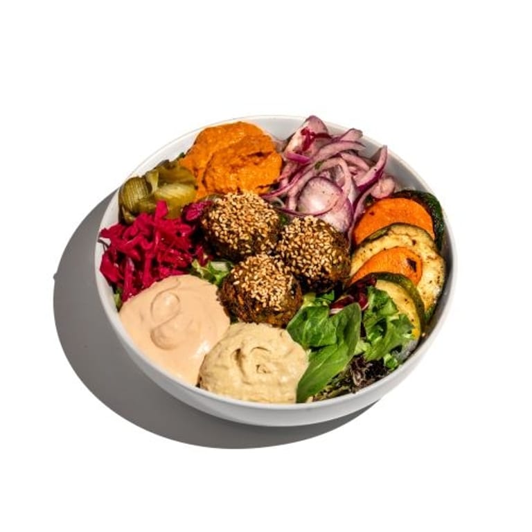 Fresh Mediterranean Salads and Healthy Options